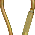 ISC Pear Scaffold Hook Connector - Twistlock (2-Way) - 35kN - Zinc Plated