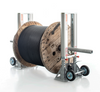 4000kg Drum-Roll MINILIFT Hydraulic Cable Drum Lifting Jack