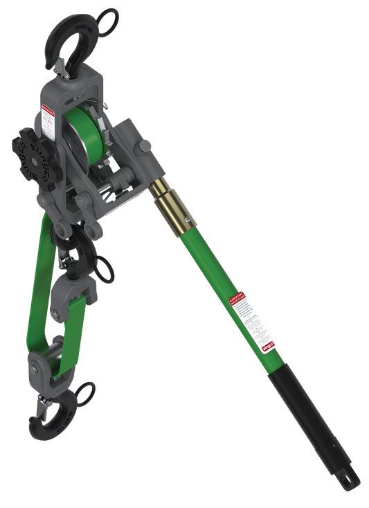 3k Strap Hoist - Hot Stick Operated