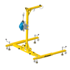 Xtirpa 76mm Davit Arm with Built In Mast, 1524mm Height x 610mm Reach