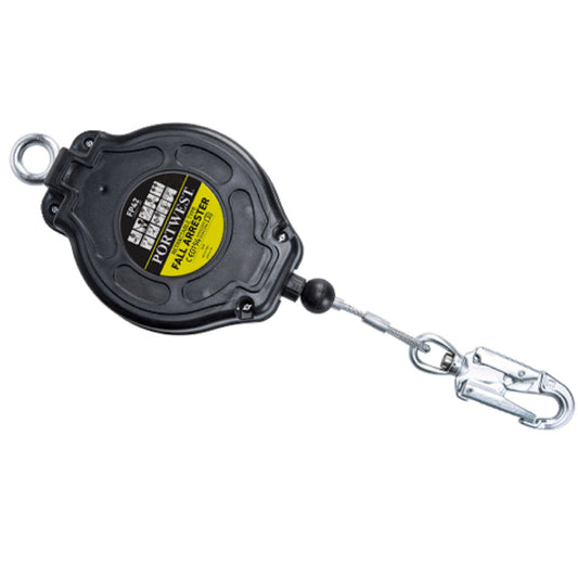 Portwest - 10m Retractable Fall Arrest Block - Black