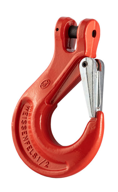 KITO - Grade 8 Clevis Sling Hook with Safety Catch to BS-EN 1677-2