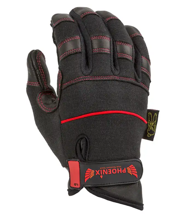 Dirty Rigger Leather Grip Full Finger Rigger Gloves Version 1 CLEARANCE!