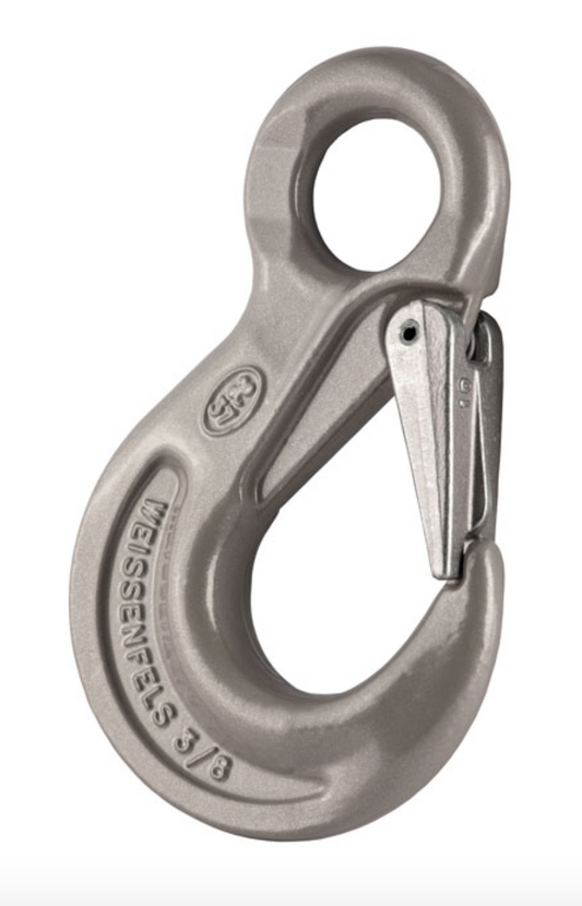 KITO - Grade 10 Eye Sling Hook with Safety Catch to BS-EN 1677-2