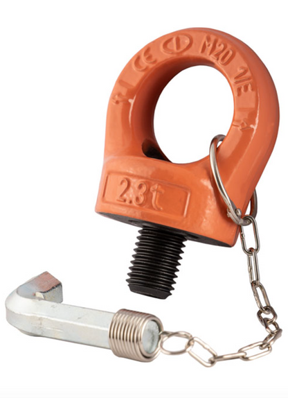 Cartec Grade 10 Swivel Eyebolt with Key - 807X