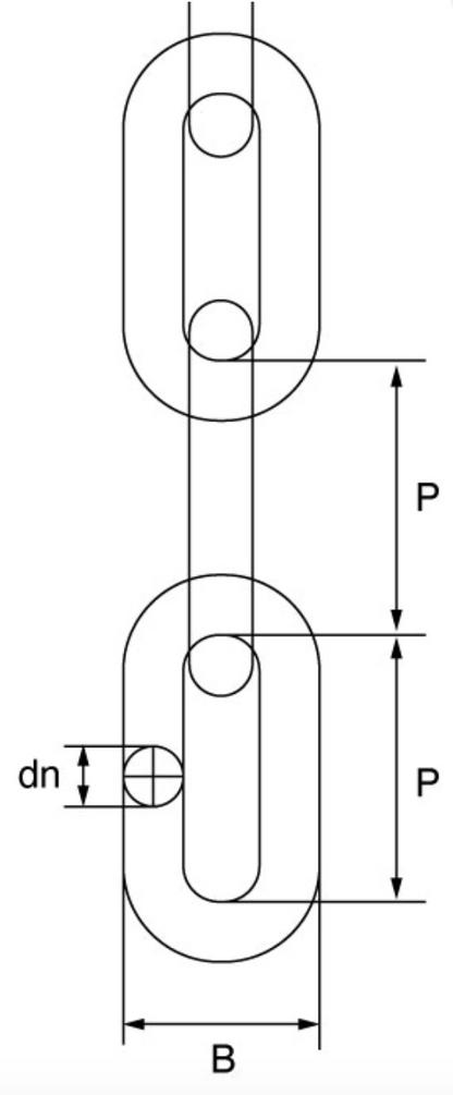 Stainless Steel Long Link Chain