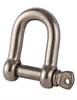 Stainless Steel AISI 316 Commercial Screw Pin Dee Shackle