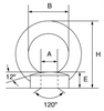 Stainless Steel Commercial Eyenut