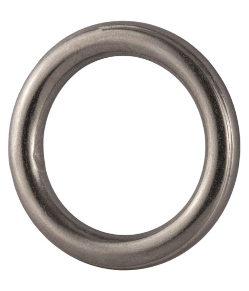 Stainless Steel Round Ring from RiggingUK