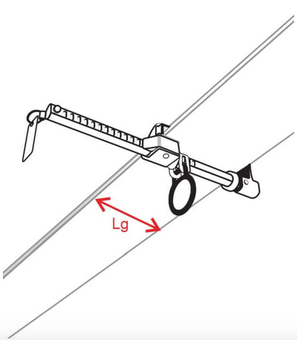 Compact Beam Anchor - 23kN - Beam range 70 to 150mm