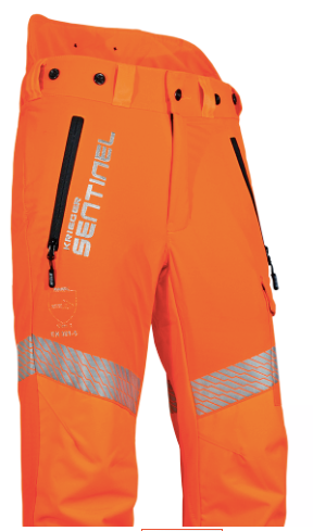 STEIN - KRIEGER "SENTINEL RAIL" Chainsaw Trousers "C" Standard Leg - Rail Approved