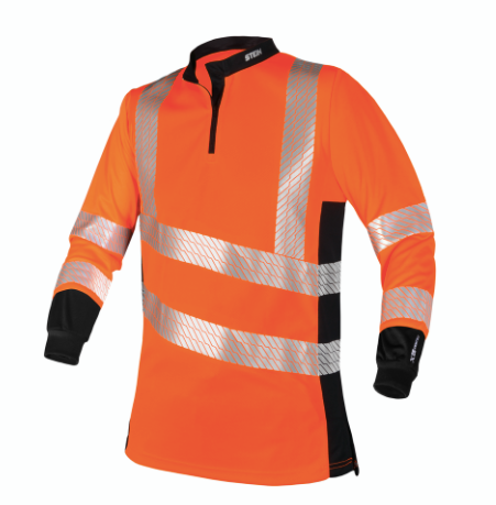 Hi-Viz T-Shirt Long Sleeve - Orange (Assorted Sizes)