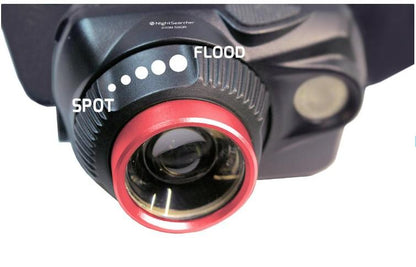 Zoom 580R Rechargeable LED Head Torch - Spot-to-Flood Head Torch