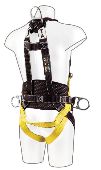 Portwest - 2 Point Comfort Plus Safety Harness - Black