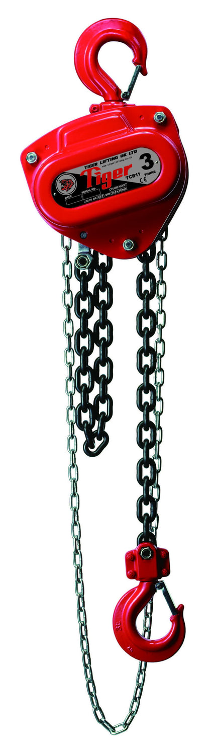 TIGER CHAIN BLOCK  PROCB14, 1.5t CAPACITY Ref: 211-3 - Hoistshop