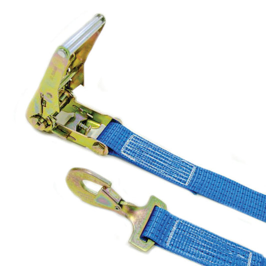 50mm wide 2 Part Ratchet Strap systems – FLAT SNAP HOOK - UK made